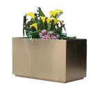 Metal iron casting flower planter special shape flower pot