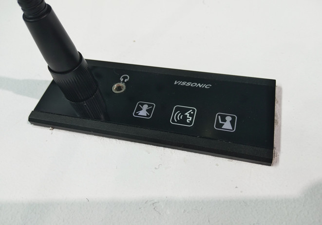 Meeting Room Embedded Microphone With Touchable Interface 20 ~ 20000Hz