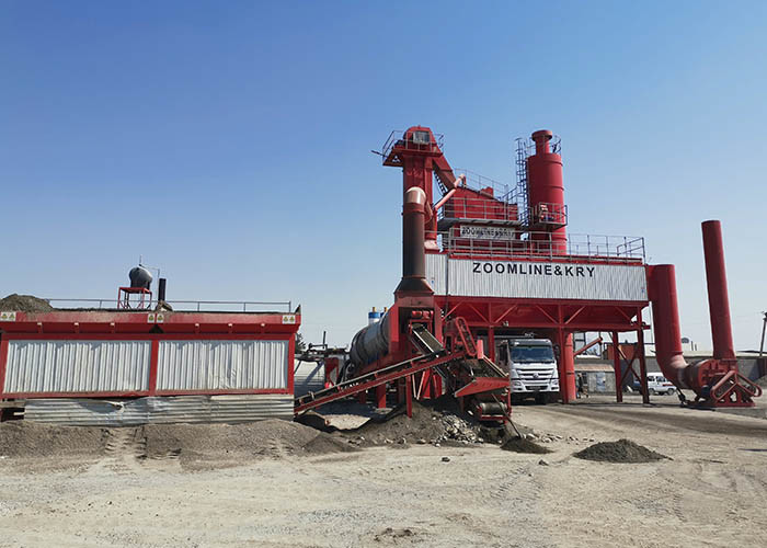 120t/h Stationary batch Asphalt Mixing Plant