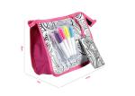Kids Fabric DIY Painting Pirate Backpack , Washable DIY Drawing School Bag