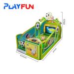 Playfun Soccer Leagual Kids Redemption Game Indoor Coin Operated Arcade Game