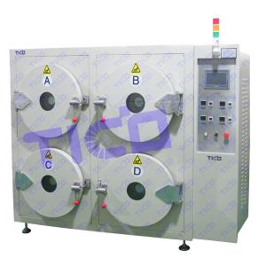 Quality Battery Electrode Vacuum Drying Machine Four Doors Circular 30KW wholesale