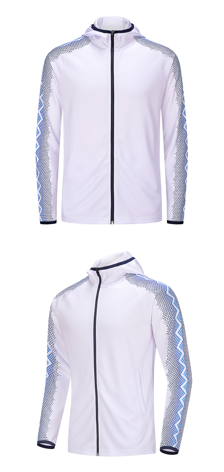 Wholesale custom hooded sports casual coat female male group clothing printed logo large size hoodie