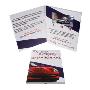 Quality Lightweight 7 Inches Digital Video Greeting Card Battery Powered And Auto Play wholesale