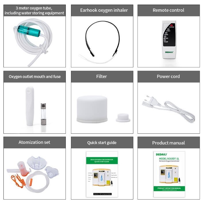 Factory Price Portable Home Use Touch Screen PSA 200W 1-7L Electric Oxygen Concentrator Generator Machine