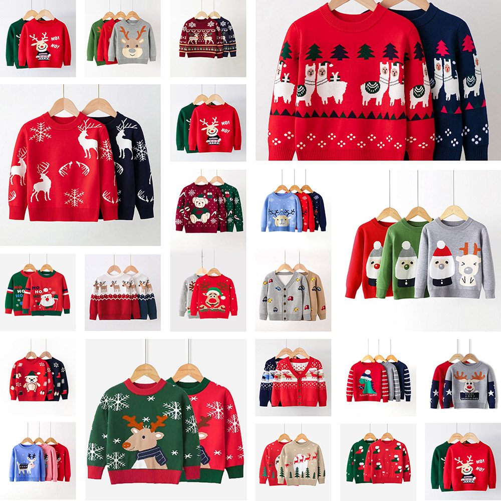 Kids Christmas Pajamas Children Sleepwear Children's Pajama Sets Girls And Boys Cartoon Halloween Pajamas Baby Kids Romp