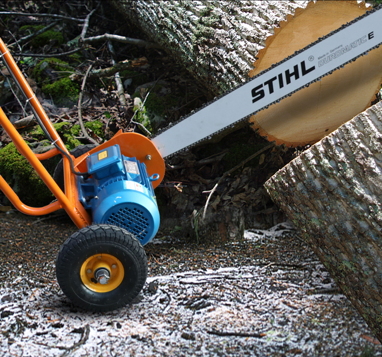 4000W Portable Wood Tree Slasher For Forestry Wood Cutting Chainsaw
