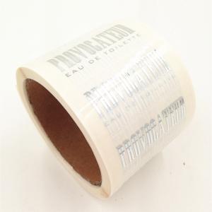 Quality Rectangular cosmetic Gold Foil Printing Die Cut Stickers wholesale