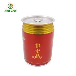 China 310ml Round Beverage Packaging Tinplate Can CMYK Printing on sale