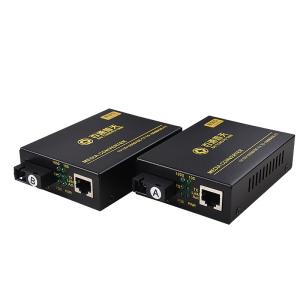 Quality 10/100/1000Mbps SFP RJ45 Ethernet Fiber Optic Media Converter wholesale