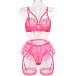 Sexy Pink Underwear Set Vendors Sexy Lingerie for Valentine's Day
