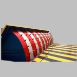 Parking Stopper Hydraulic Road Blocker Anti Crash Automatic With Traffic Spike