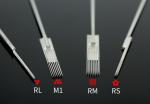 50 Pcs Pre - made RL Sterile Steel Disposable Tattoo Needles Round Liner Magnum