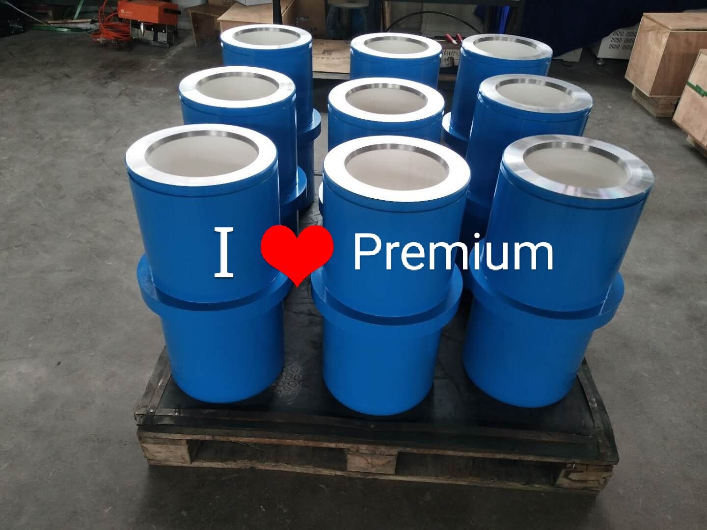 SOUTHWEST NATIONAL 12P-160 MUD PUMP FLUID END 7500 PSI, MISSION "L" MODULE FOR NATIONAL12-P-160 MUD PUMP LINER, PISTON