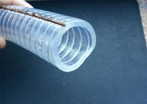 Quality Anti Static Spiral Reinforced Flexible Steel Wire Hose 1 Inch - 4 Inch For Conveying Gas wholesale