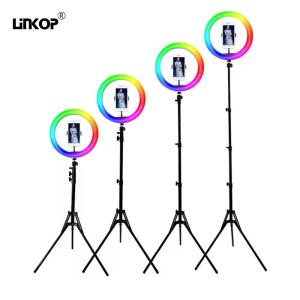 Quality Led Rgb Fill Light Adjustable 2700k-7000k 11w Remote Control for Live Video wholesale