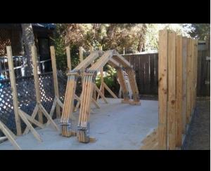 Quality Customized Length Fast Framer Universal Outdoor Storage Shed Framing Kit for Garden RoHs Certified wholesale