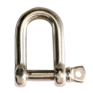 Quality Galvanized D Shackle OEM 304 Stainless Steel Rigging Hardware Dee Shackle wholesale