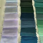 High- Shiny Polyester Spandex Fabric for Lady Clothing Stain Resistant 50D*75D
