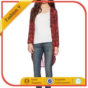 Quality PLAID-ICAL MESH KIMONO wholesale