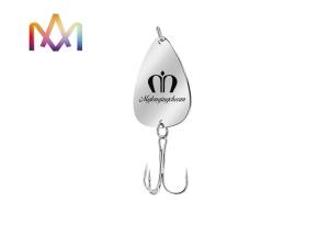 Quality Fisherman Gift 15g Copper Custom Engraving Charms wholesale