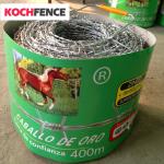 ISO 9001 2.2 Mm Razor Barbed Wire , Plastic Coated Galvanized Barbed Wire