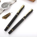 0.5mm Writing Width Gel-Ink Classic Roller Metal Ball Pen for Office Supply