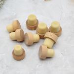 Wine Bottle Stopper Aluminum Cap Synthetic Cork Wooden Synthetic Bar Top Cork