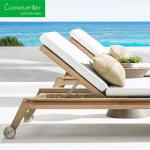 Modern Outdoor Furniture Hotel Courtyard Luxury Resort Chaise Villa Pool Lounge