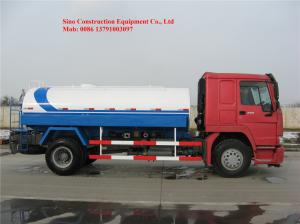 Quality Sinotruk Howo 4x2 Liquid Tanker Truck 15000L Water Sprinkler Truck wholesale
