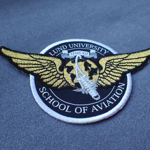 Quality Animal Shape Black Embroidery Custom Clothing Patches wholesale
