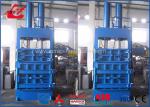 Automatic Plastic Bottle Compactor Machine , 15kW Motor Pet Bottle Pressing