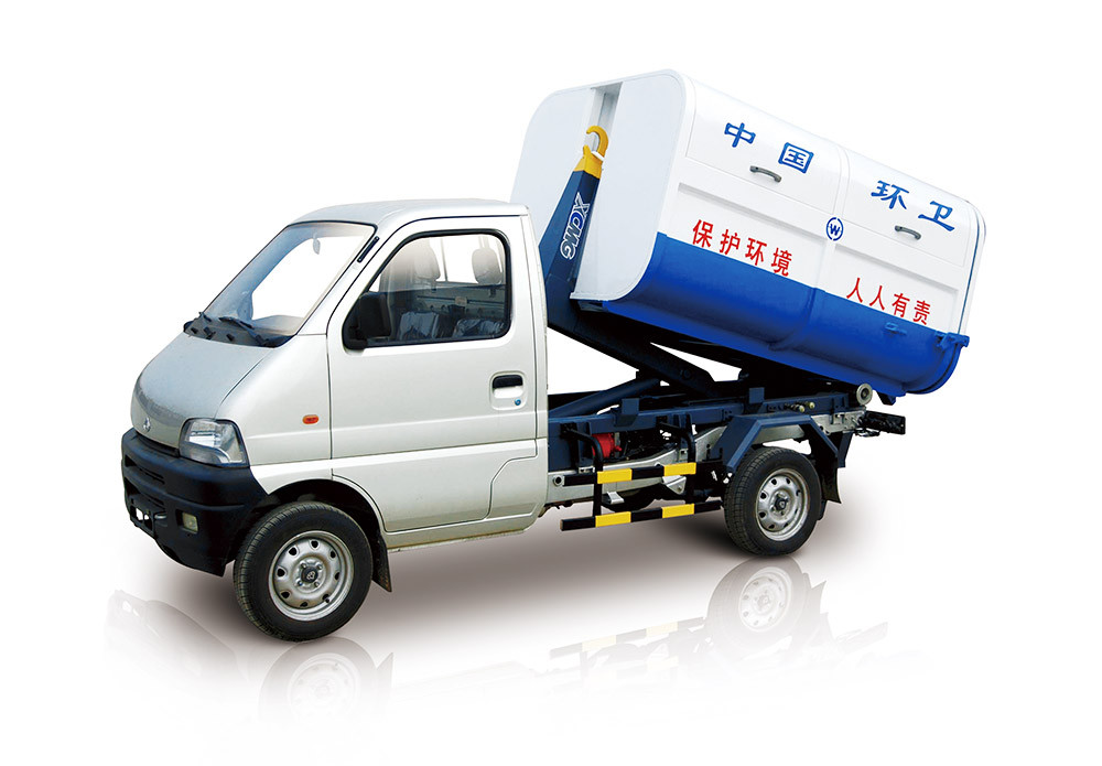 mid size Detachable container garbage collector, lifting capacity 3000kg, hooking time ≤60s