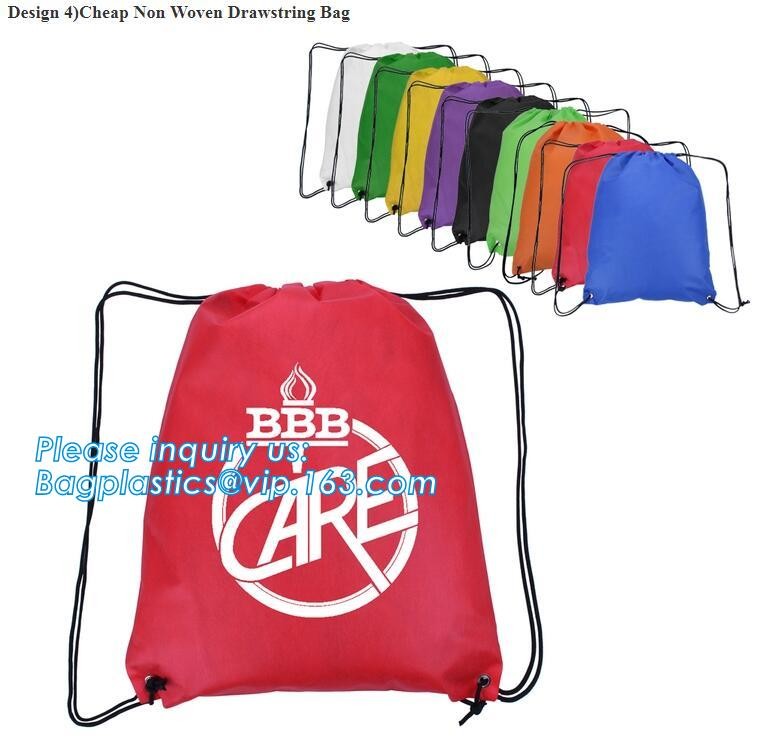Recycled Foldable Nylon Polyester Tote Bag with logos polyester shopping bag Custom advertising handle non woven bag PAC