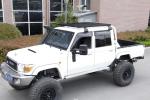 Custom Detachable Aluminum Alloy Roof Rack for Toyota Land Cruiser 1400X1320mm