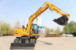 5050mm Max Depth Heavy Earth Moving Machinery Medium Size Excavator 15 Ton