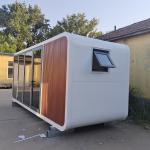 Apple Cabin House Galvanized Steel Frame and Metal Carved Panel for Exclusive