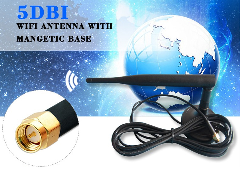 2.4GHz 5GHz Antenna Manufactory Long Range Wireless Rubber Wifi Antenna
