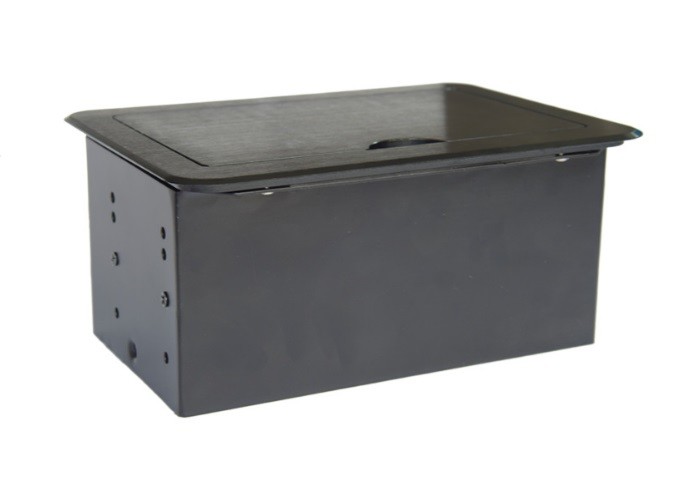 Cover - Sliding Cable Cubby Box , Furniture Conference Table Cubby 250 Voltage