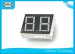 High Luminous 7 Segment 2 Digit Display 15 X 15 X 7.2mm Green For Calendar