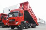 Flat Head Double Axle Dumper 12 Wheel 350hp 8X4 Hydraulic Lift Heavy Duty Dump