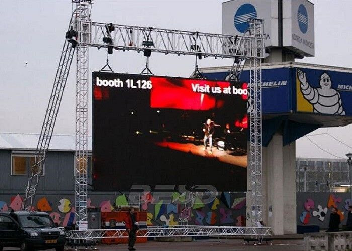 Full Color P3.91 Outdoor Rental LED Display Panel UHD 4K 5000nits