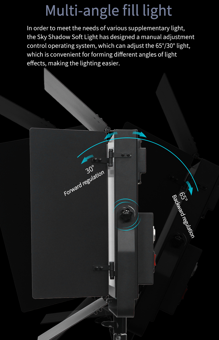 TYSTVideo LED740 160W LED Panel Soft Video Light Perfect for TV Station/Studio Videos