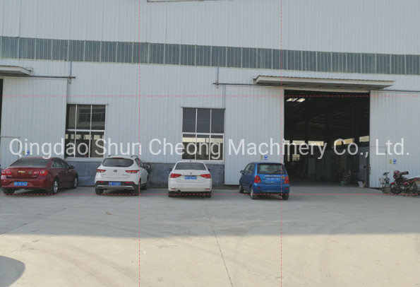 Horizontal type 250kw rubber batch off cooler for cooling conveyor belt line