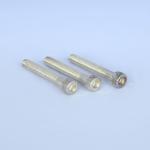 ODM Stainless Steel Truss Head Machine Screws Silverplated SS316