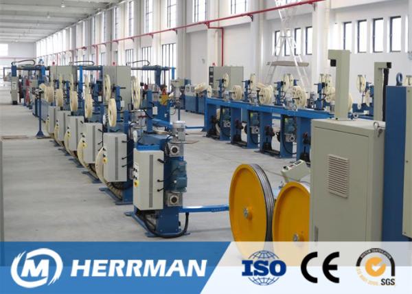 15-50mm Binding Pitch Fiber Optic Cable Production Line SZ Strander Fatigue