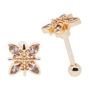 Quality 18G Petal Ear Piercing Jewellery wholesale