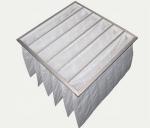 White Polyester Fiber Washable Bag Air Filter For Cement Plant