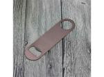 Engrave Blank Copper Plating Stainless Steel Bottle Opener,Unique stainless