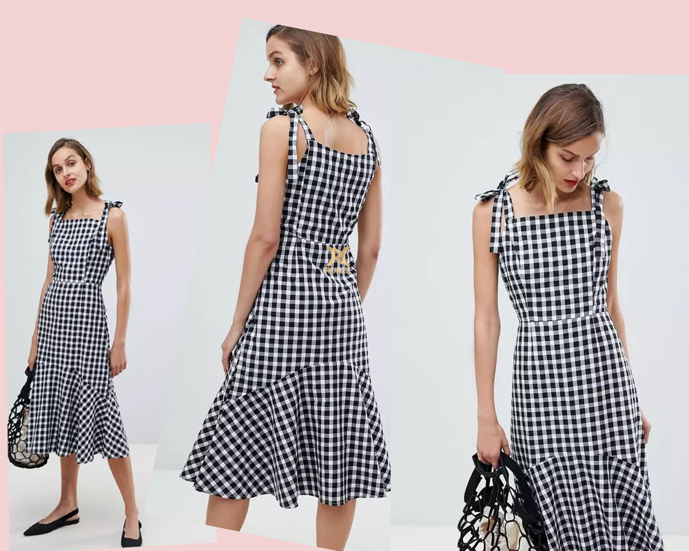 Polyester Fiber Woven Yarn Dyed Checks Fabric For Dresses Suits Pants Jackets
